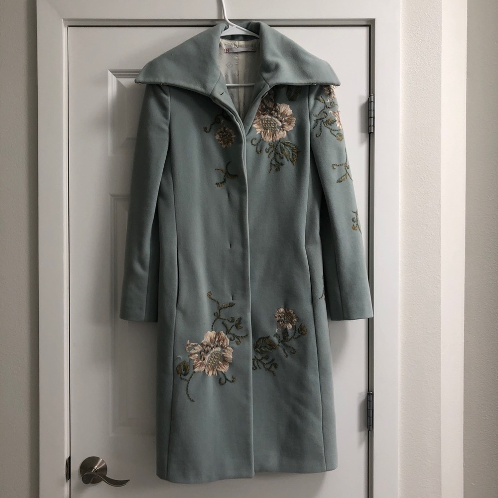 Laura Biagiotti Roma Embroidered coat
